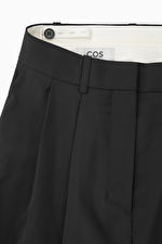 WIDE-LEG TAILORED WOOL TROUSERS | COS UK