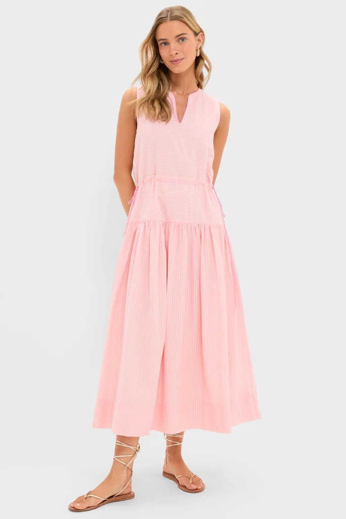 Pink Peach Charlotte Maxi Dress | Tuckernuck (US)