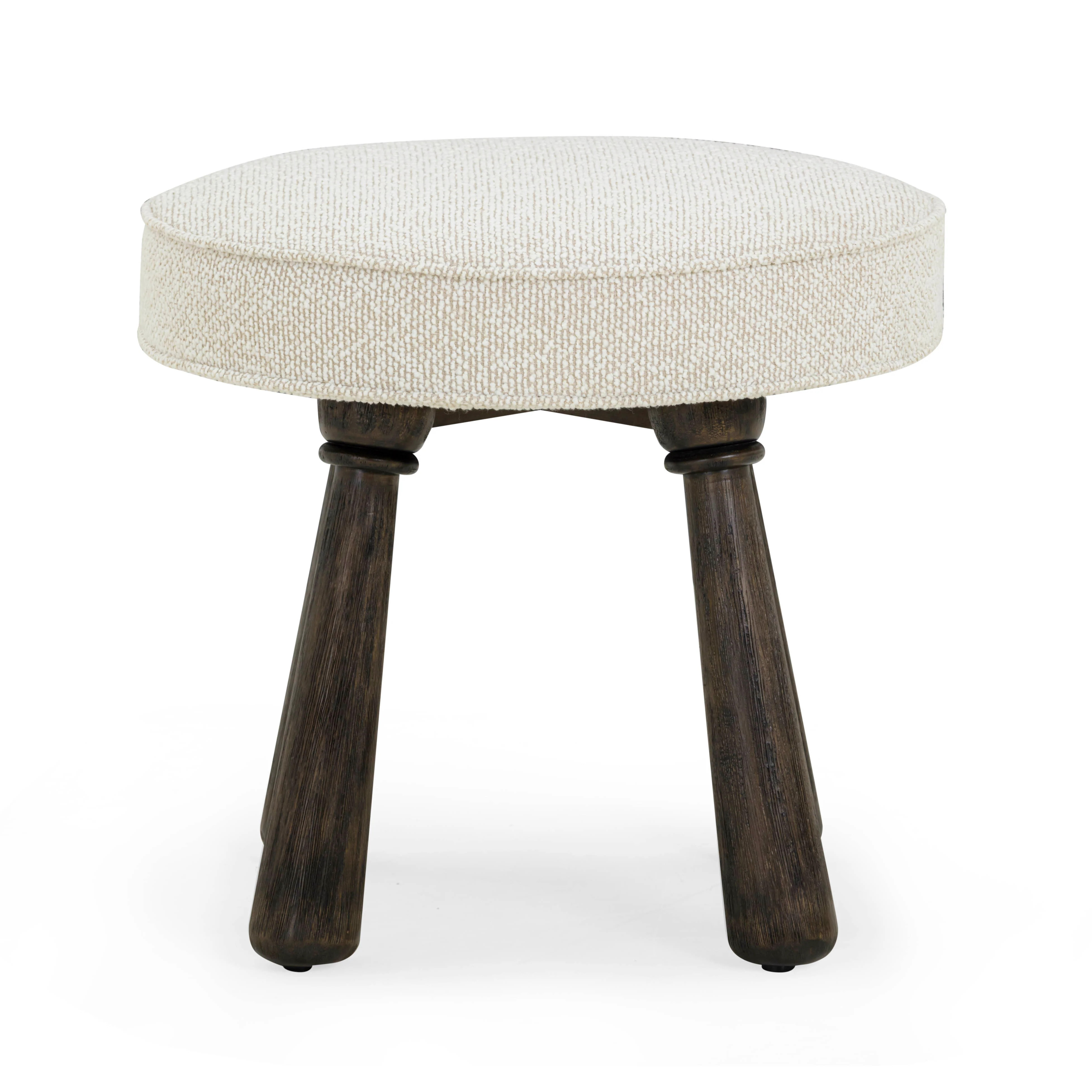 Pookie Performance Boucle Accent Stool | TOV Furniture