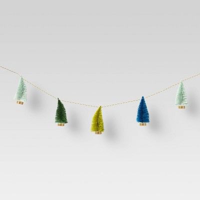 Bottlebrush Garland Blue - Opalhouse™ | Target