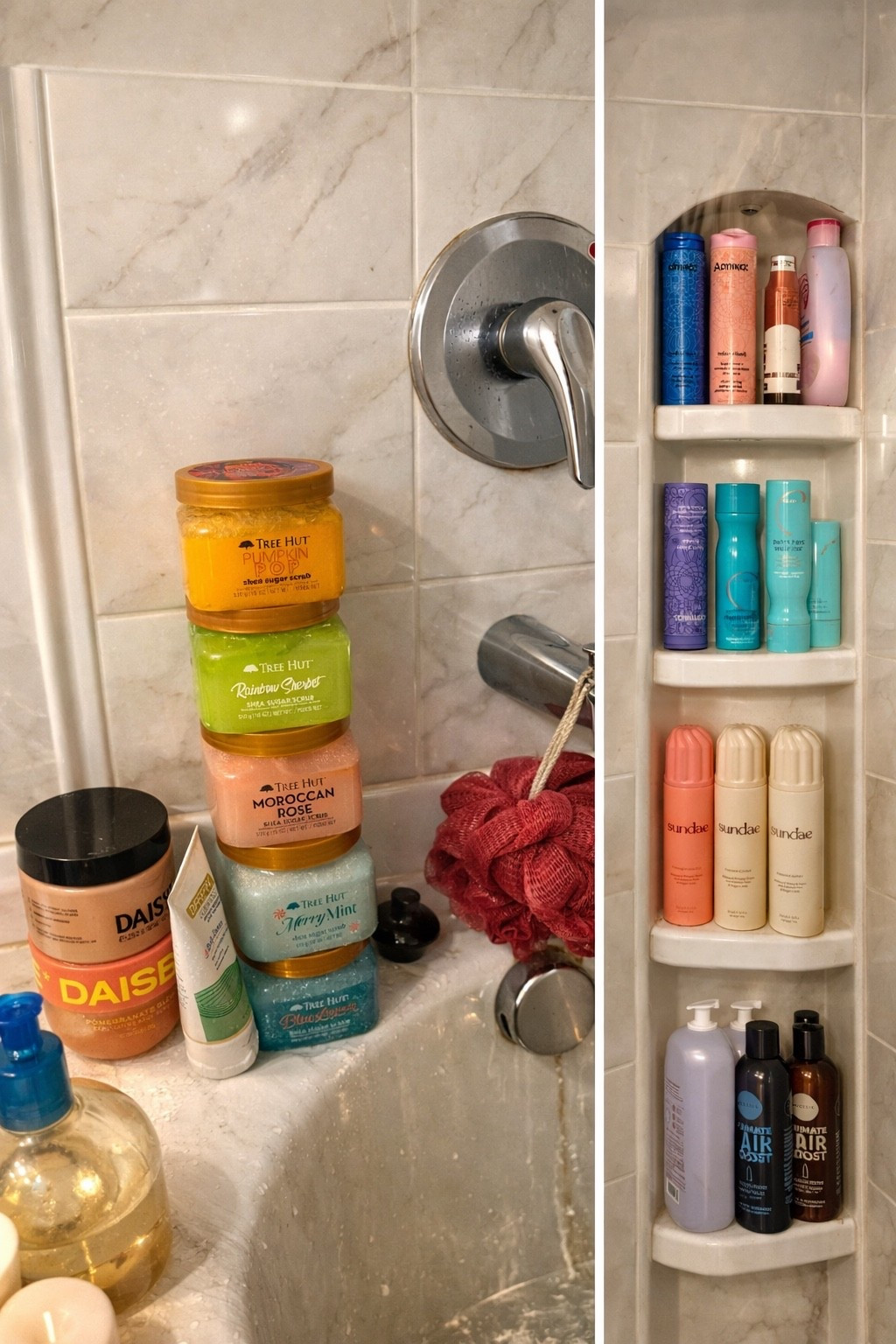 If your shower doesn’t look like a mini body care boutique… are you even doing self care right? 😂  

Mood based bathing is a real thing over here.  
Need energy? Got a scrub for that.  
Need calm? Got a scent for that.  
Need to romanticize life for 12 minutes of uninterrupted peace? Definitely got options for that.  

Some people pick a product…  
I pick a whole experience.  

Tell me I’m not the only one with a shower menu. 🧼✨

#LTKmomlife #LTKdayinmylife #LTKselfcare