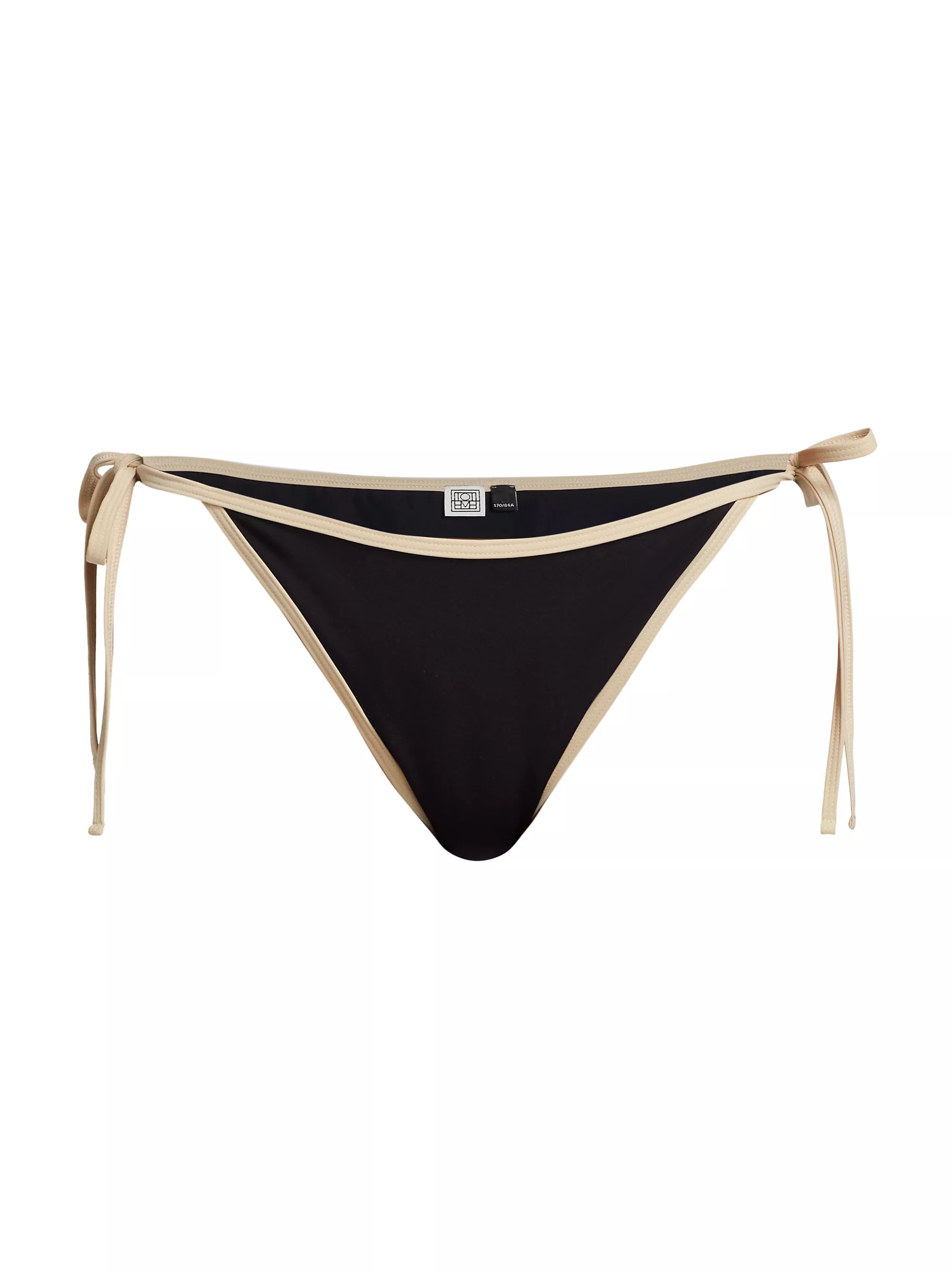 Low-Rise Tie Bikini Bottom | Saks Fifth Avenue