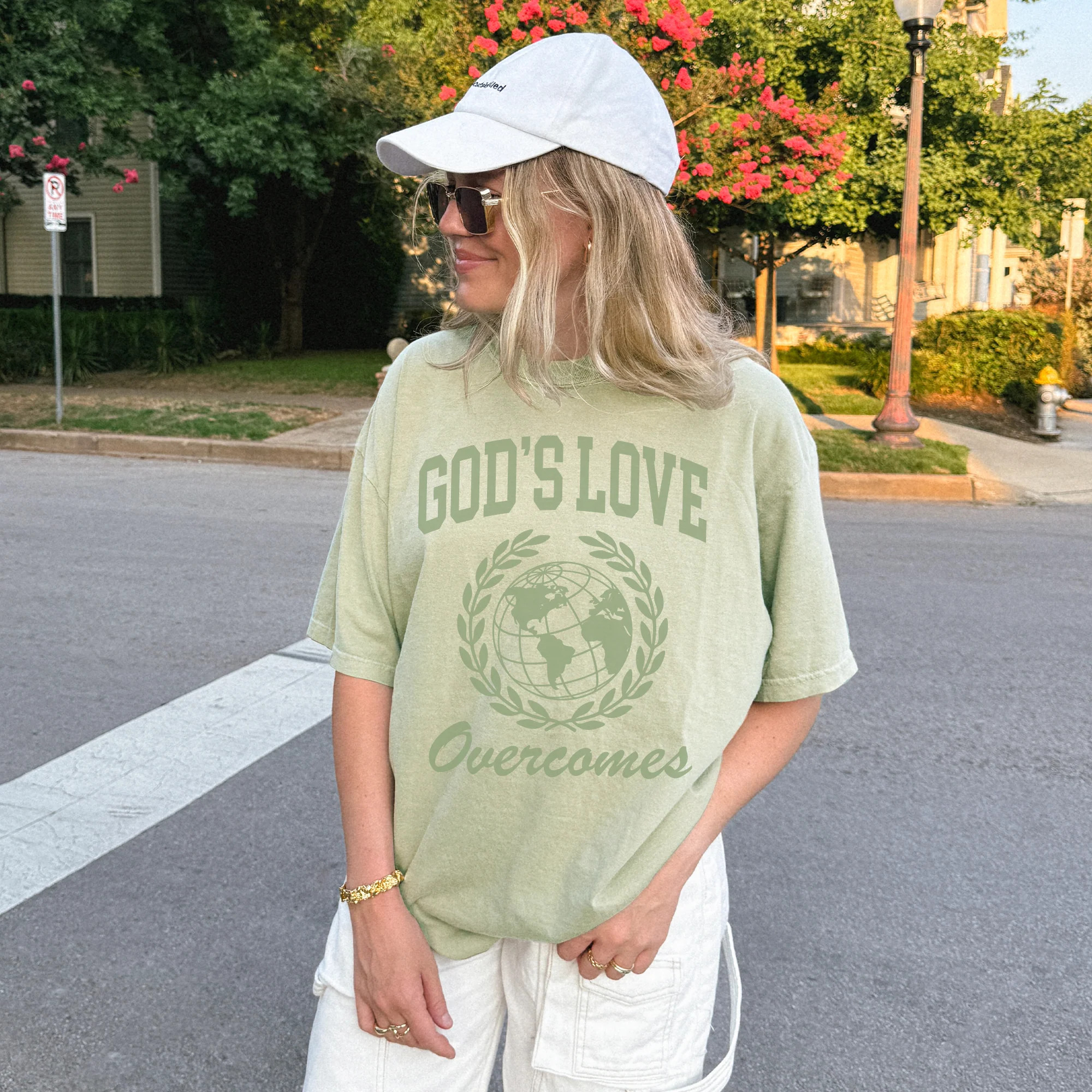 God's Love Tee Overcome | Gods Love Overcomes