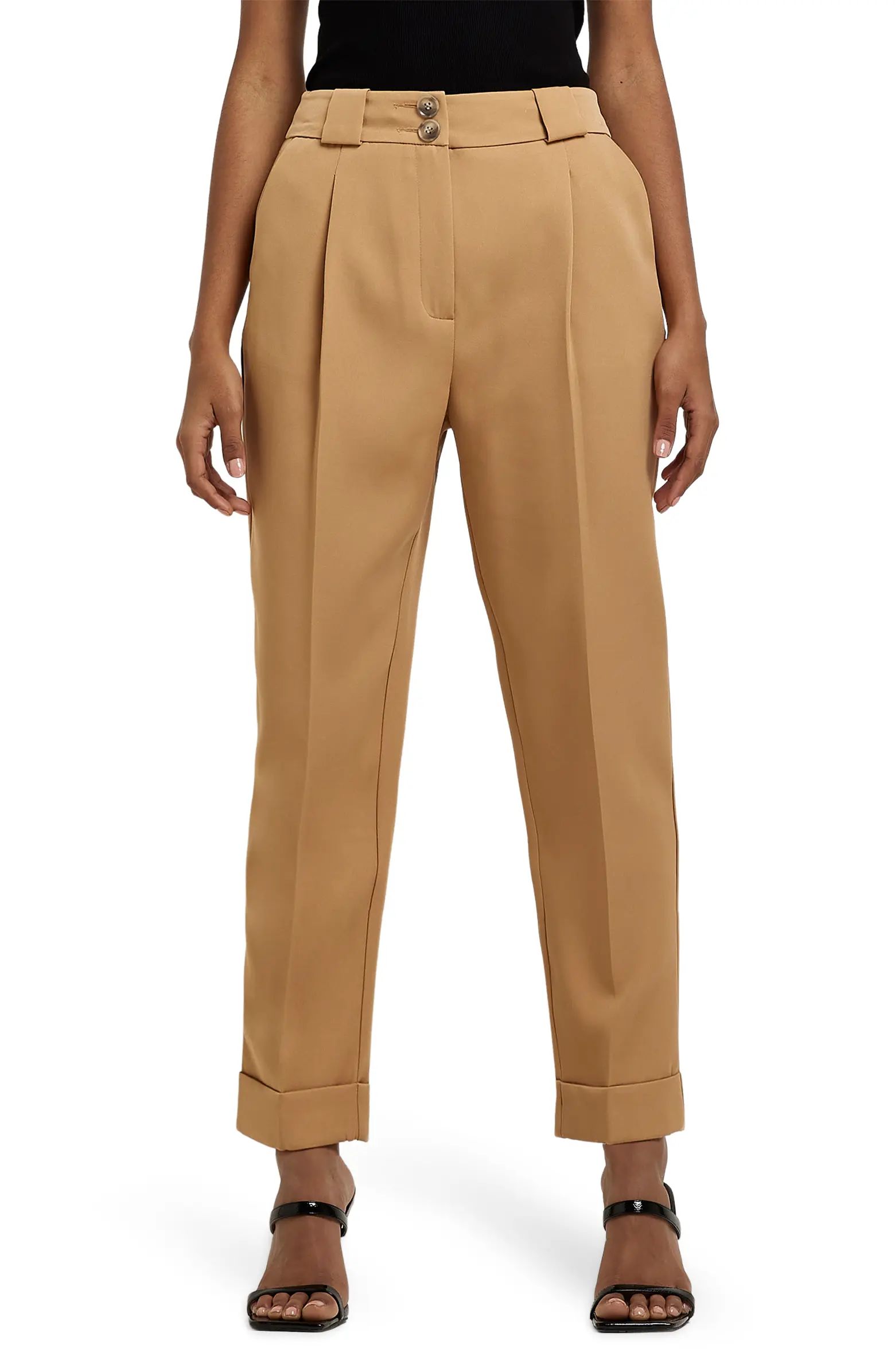 Smart Straight Leg Trousers | Nordstrom