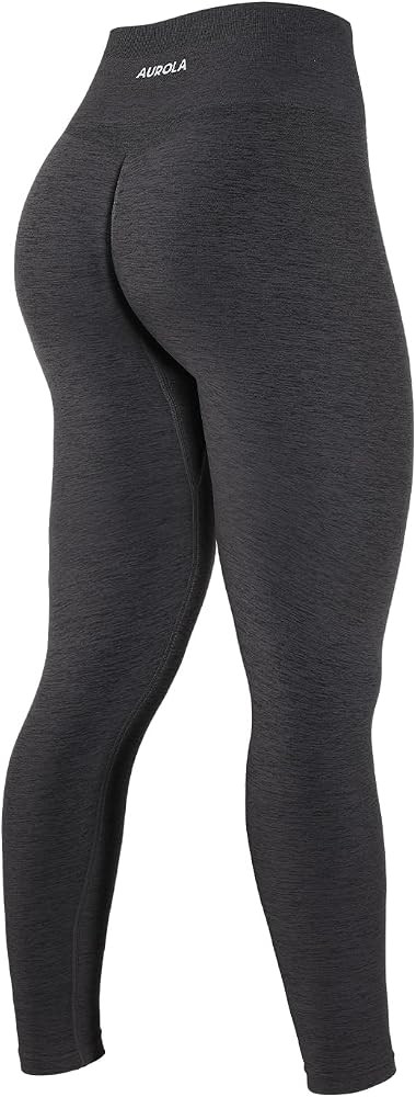 AUROLA Workout Leggings for Women Seamless Scrunch Tights Tummy Control Gym Fitness Girl Sport Ac... | Amazon (US)