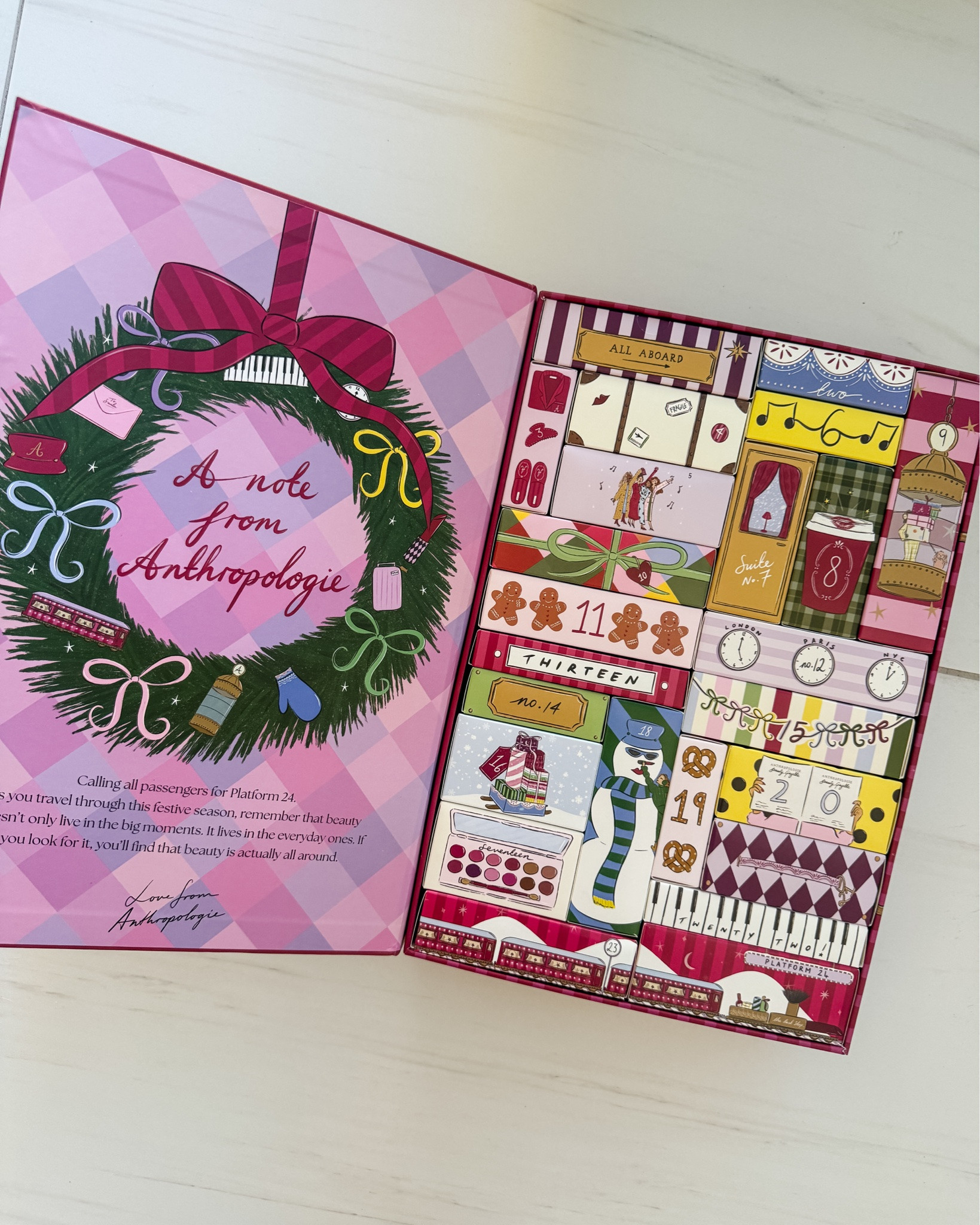 The 24 Days of Beauty Advent Calendar from Anthropologie----Great for the beauty lover

#LTKSeasonal #LTKHome #LTKBeauty