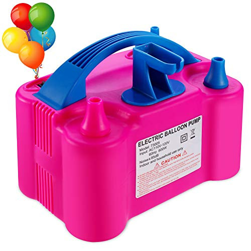 PCFING Balloon Pump Electric and Balloon Tying Tool in One, Portable Balloons Inflator Blower Mac... | Amazon (US)