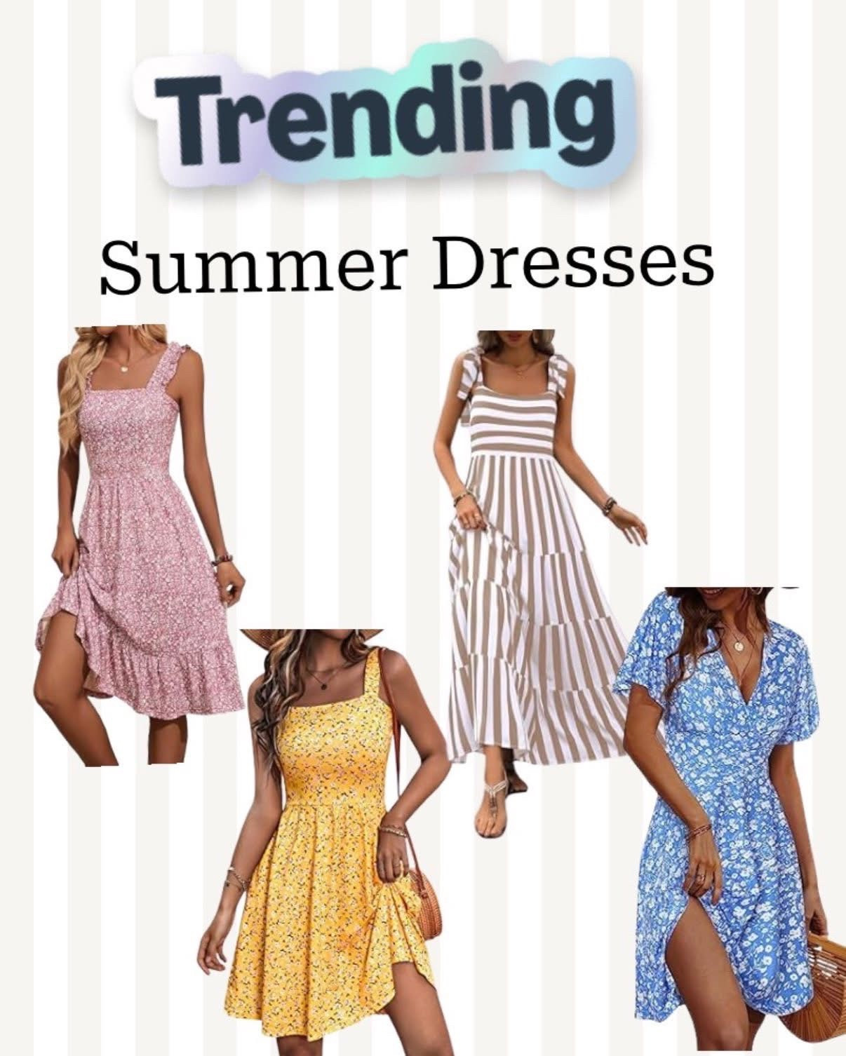 Serving summer looks on a budget ☀️💃 These Amazon dresses are everything this season—flowy, flattering, and affordable. Whether you’re brunching, beaching, or just pretending you have plans, there’s something here for every vibe. Tap to shop the trendiest styles before they sell out! 🛍️✨ #AmazonFinds #SummerStyle #DressesUnder50 

#LTKSummerEdit #LTKFindsUnder50 #LTKPetite