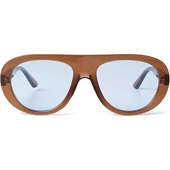 ADE WU Trendy Aviator Sunglasses Retro 70S 80S Oversized Pilot Sun Glasses | Amazon (US)