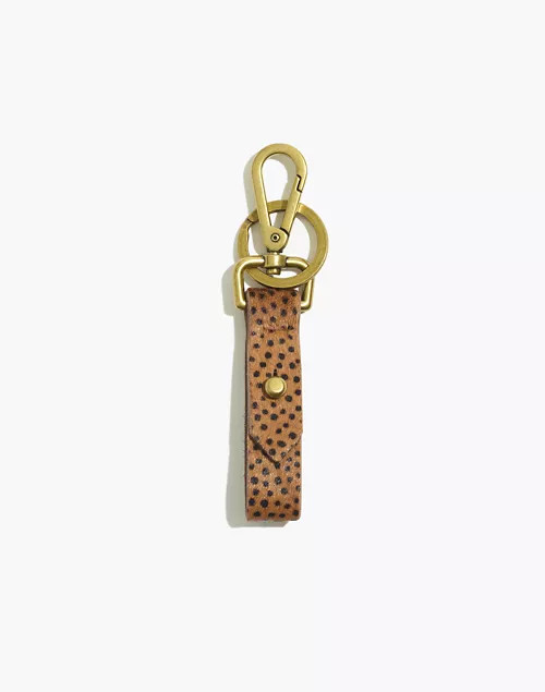 The Front Door Key Fob in Spotted Calf Hair | Madewell