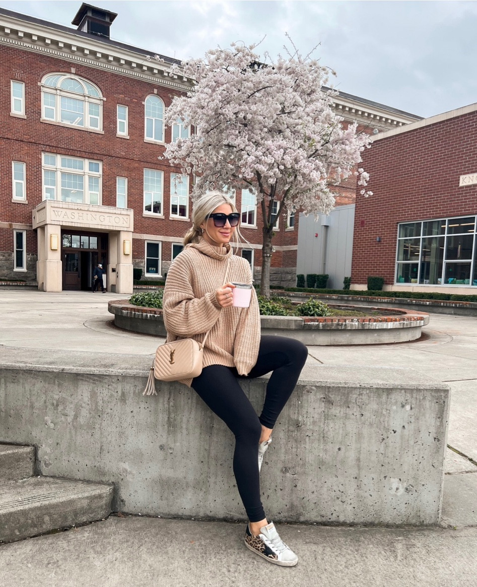 Spring is almost springing but for now I’ll stick to my sweaters and leggings. True to size in both. 

#LTKstyletip #LTKunder100 #LTKshoecrush