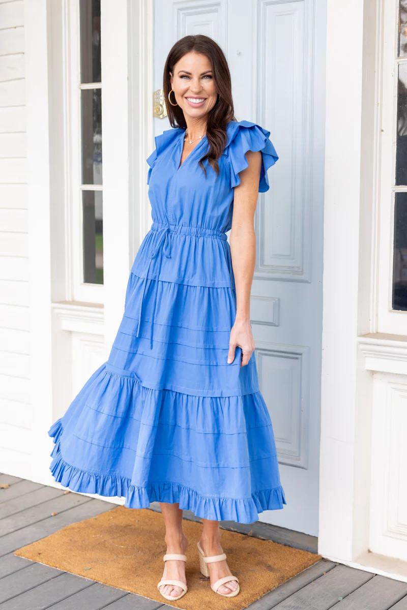 Wyatt Dress- Cobalt Blue | Avara