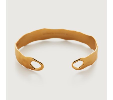 Siren Muse Thin Cuff | Monica Vinader (Global)