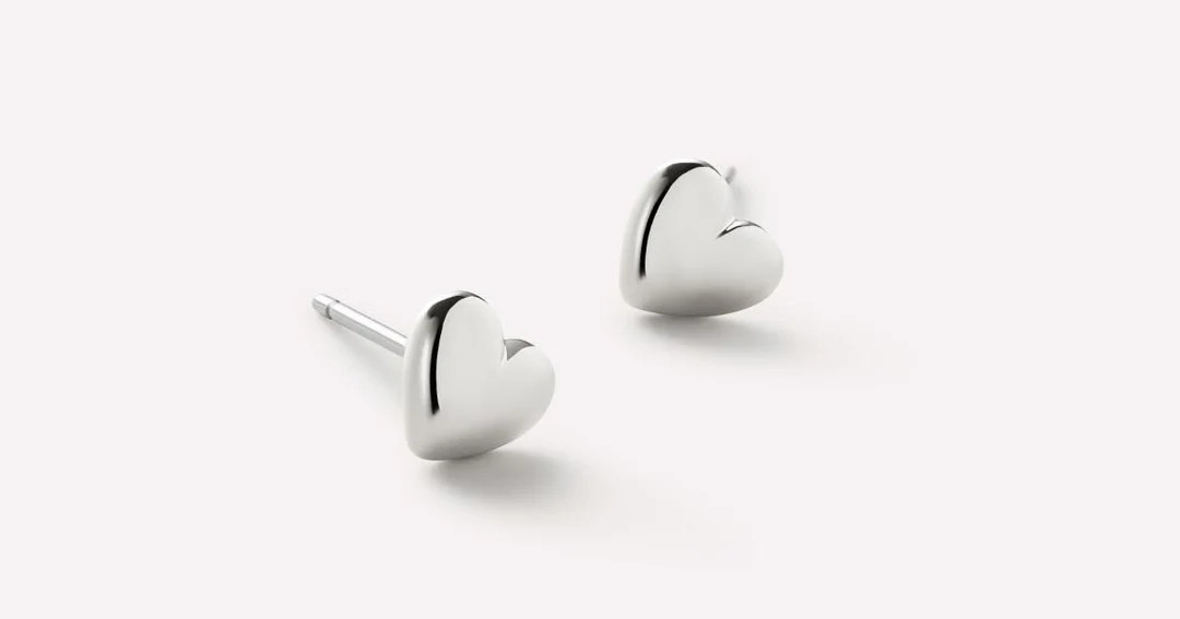 Lev Studs Silver | Ana Luisa