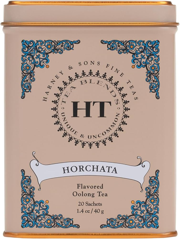 Harney & Sons Horchata, Flavored Oolong Tea, HT Line, 20 sachets | Amazon (US)
