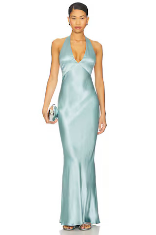 Bec + Bridge Frida Halter Dress in Sea Spray from Revolve.com | Revolve Clothing (Global)