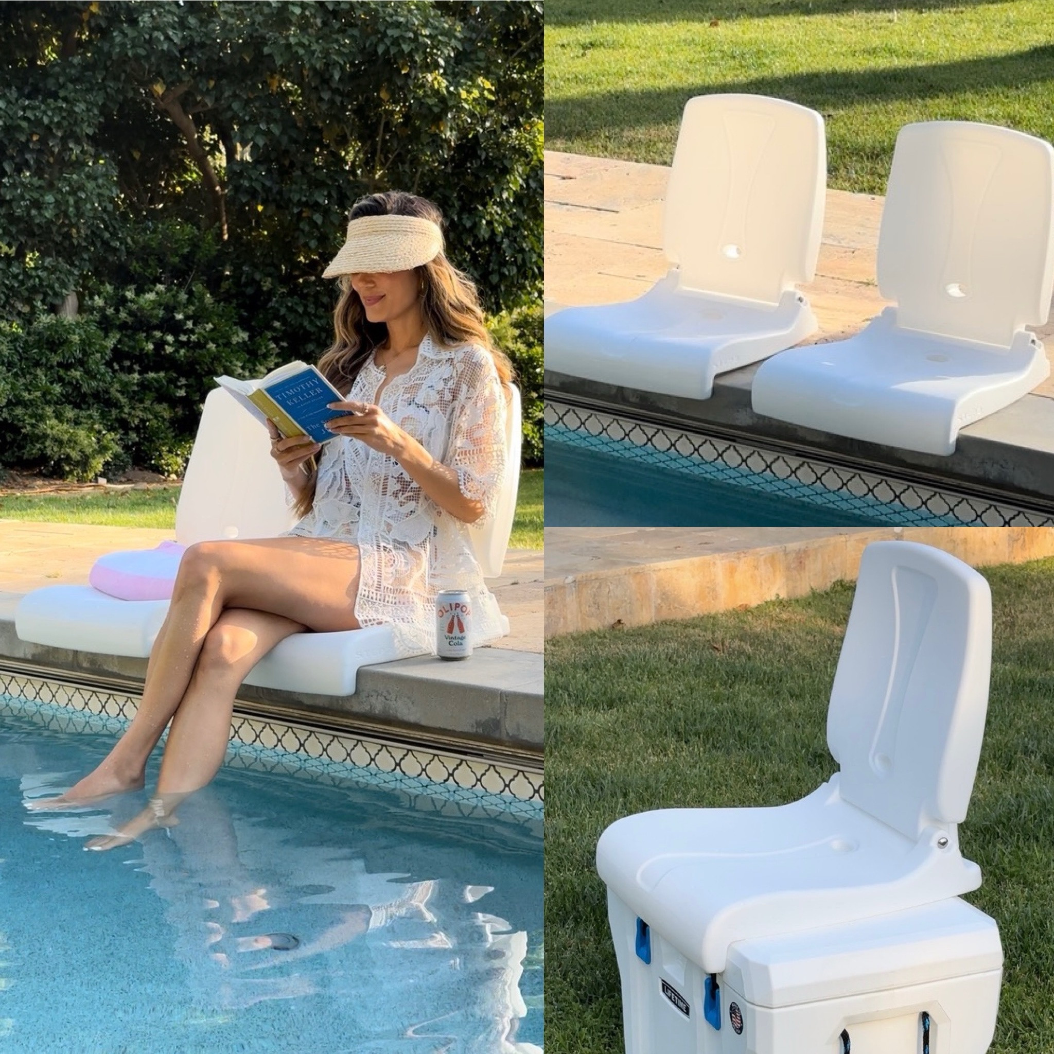 Shop below! Comfy chair for relaxing poolside! Xo! 

#LTKSwim #LTKHome #LTKFindsUnder100