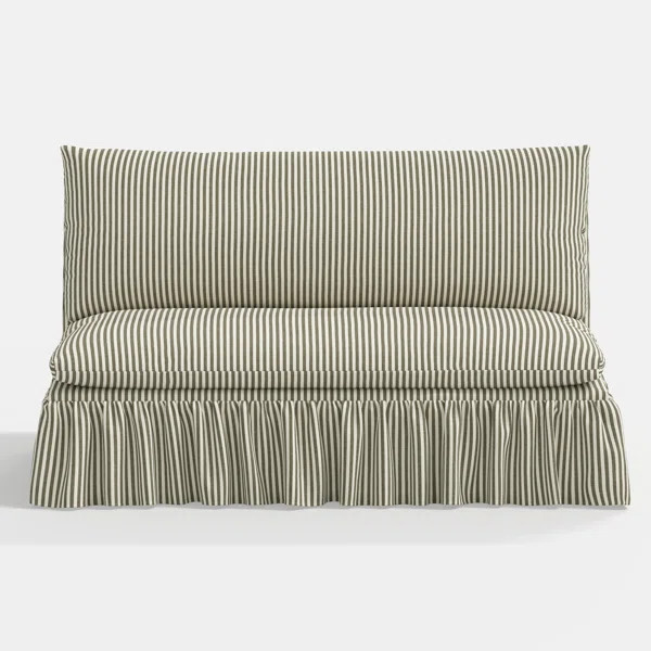 Stoffer Home x Cloth and Co. Thelma Settee | Birch Lane