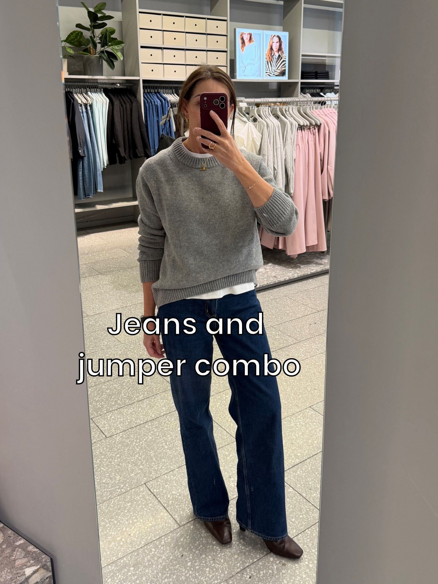 My current favourite Jeans and Jumper combo. Such a great base x
I’m in a small jumper and 38 jeans

#LTKuk #LTKstyletip #LTKover50style