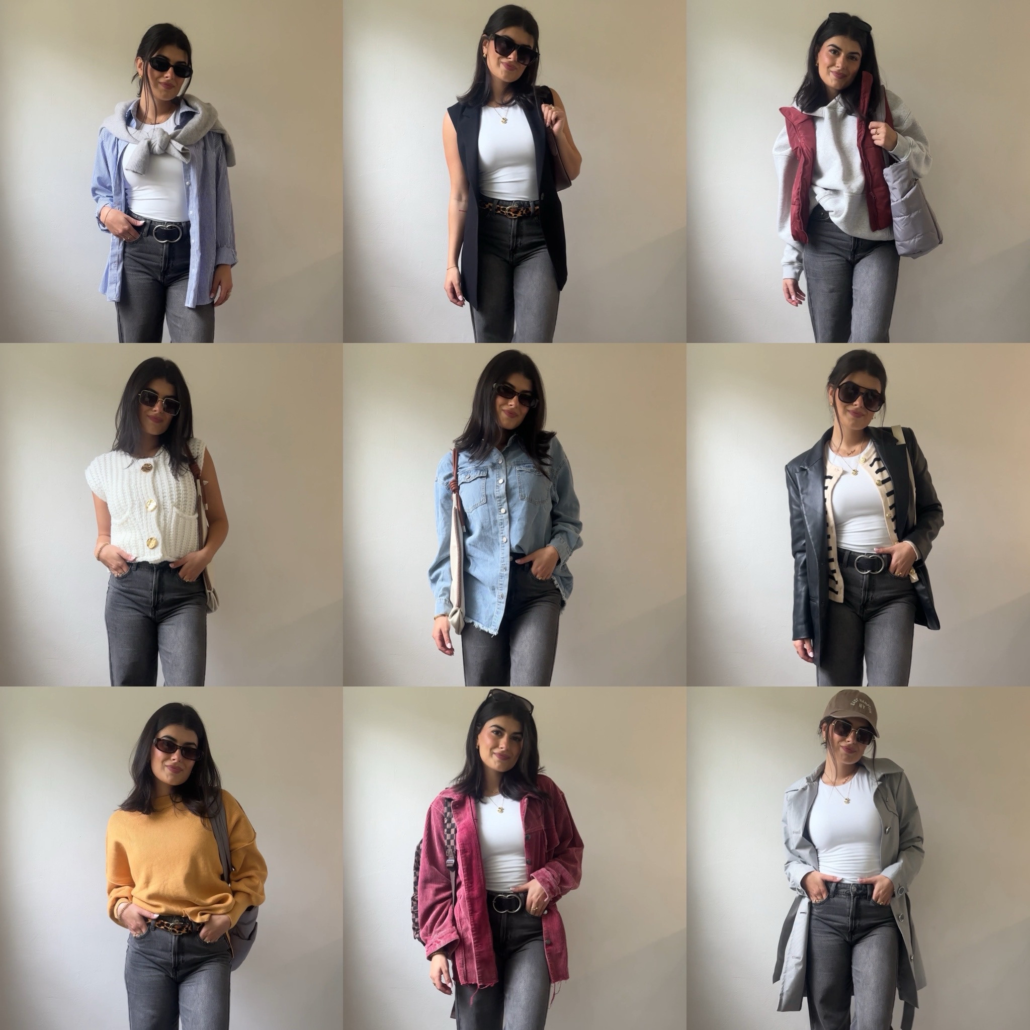 Mid season outfits!🍂 Fall fashion inspo — 1 basic jeans & tank outfit styled 10+ ways. 

#LTKSaleAlert #LTKxPrimeDay #LTKSeasonal