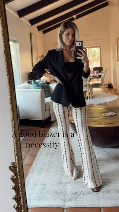 Everyone should have a black blazer in their closet 🖤 

#LTKgrwm #LTKootd #LTKPetite