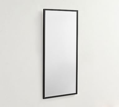 Kensington Rectangular Slim Mirror with French Cleat Mount | Pottery Barn (US)