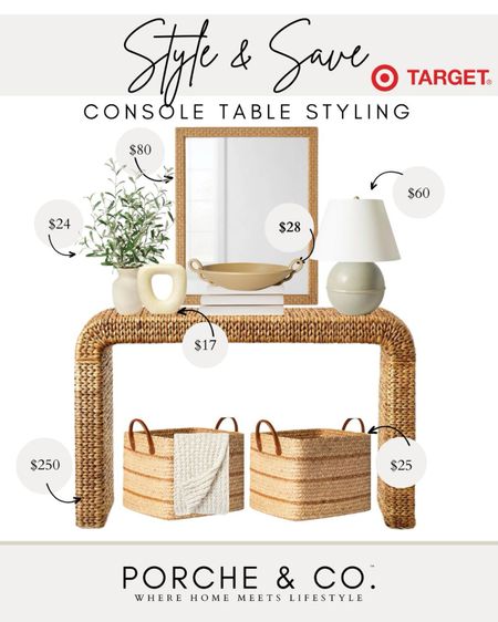 Style and save, Target, Target console table, Target console decor, console styling
#visionboard #moodboard #porcheandco

#LTKHome #LTKStyleTip