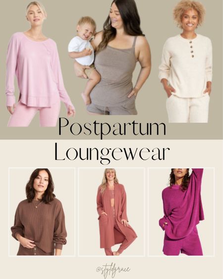 Postpartum loungewear, maternity loungewear, loungewear, bump friendly loungewear, mama loungewear

#LTKbump #LTKbaby
