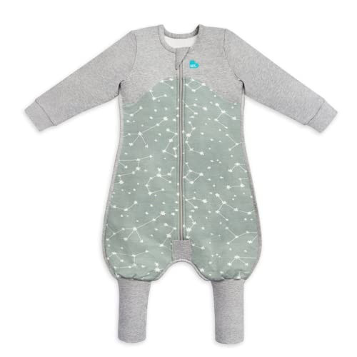 Love to Dream Organic Long Sleeve Baby Sleep Suit (12-24 Mo), Super Soft Temp Regulating Sleeping Suit, 1TOG All Seasons Wearable Blanket, Olive | Amazon (US)