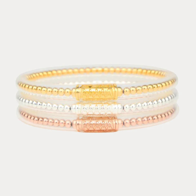 BIBI All Weather Bangles® (Set of 3) - Serenity Prayer | BuDhaGirl