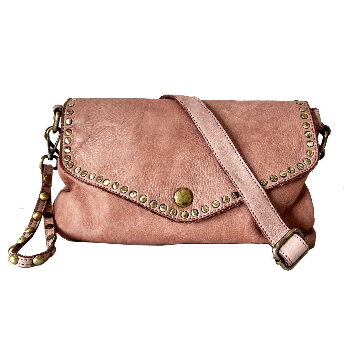Aria Envelope Crossbody in Pink | Bolsa Nova Handbags