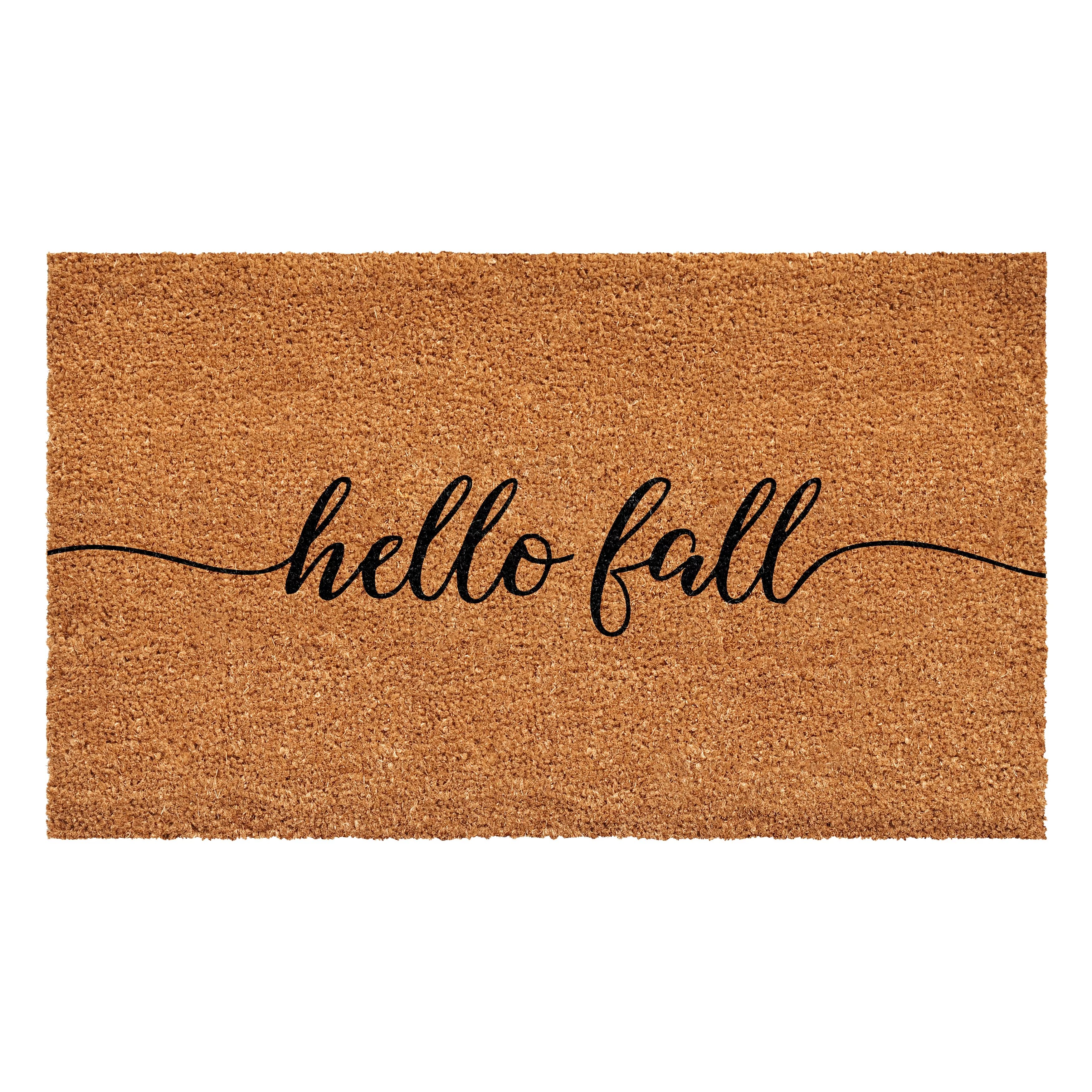 Calloway Mills 108971729 Hello Fall Doormat, 17" x 29" | Walmart (US)
