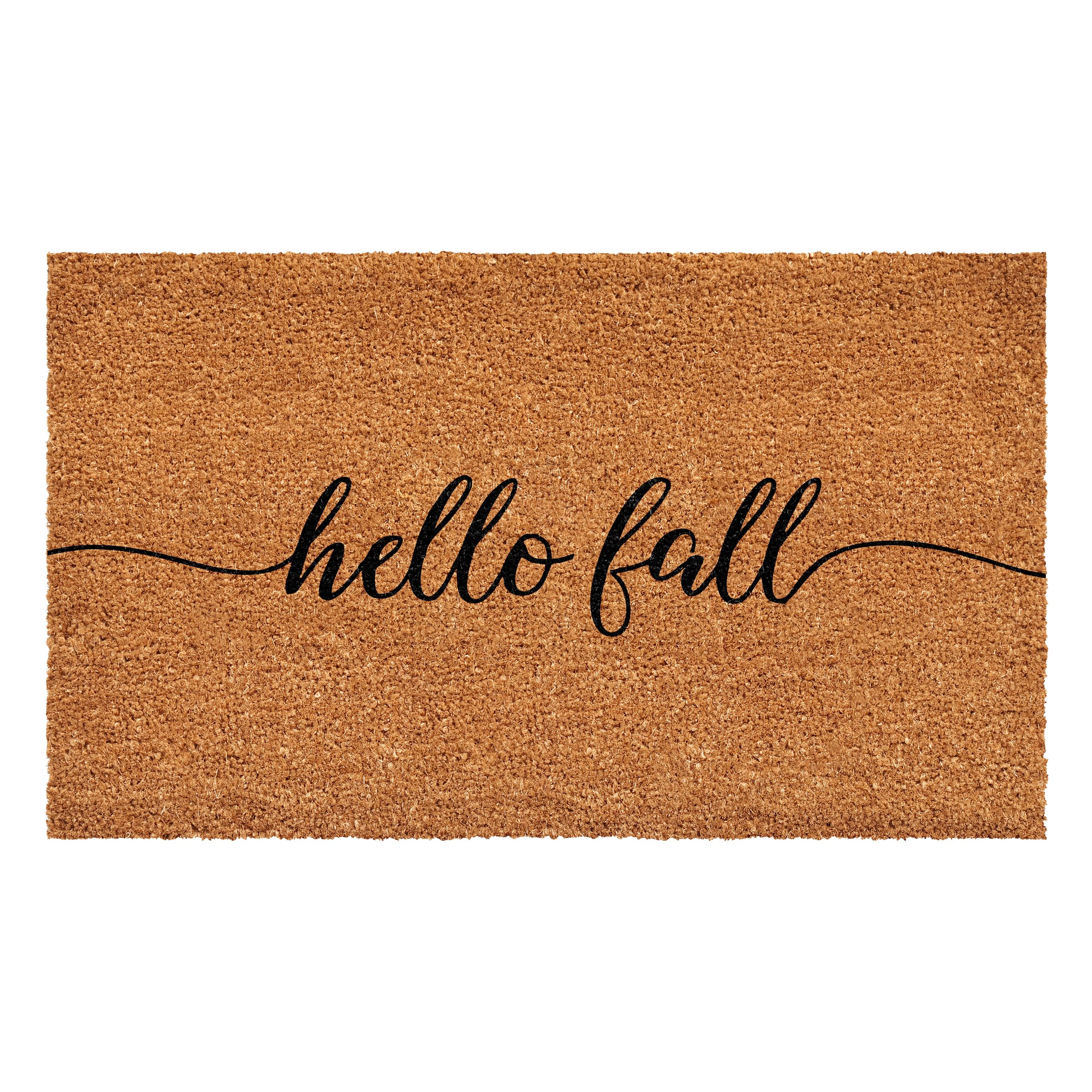 Calloway Mills 108971729 Hello Fall Doormat, 17" x 29" - Walmart.com | Walmart (US)