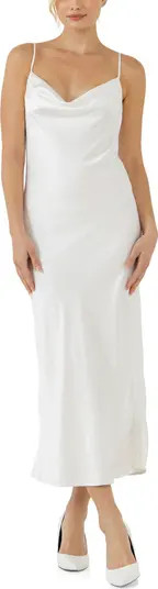 Endless Rose Satin Midi Dress | Nordstrom | Nordstrom