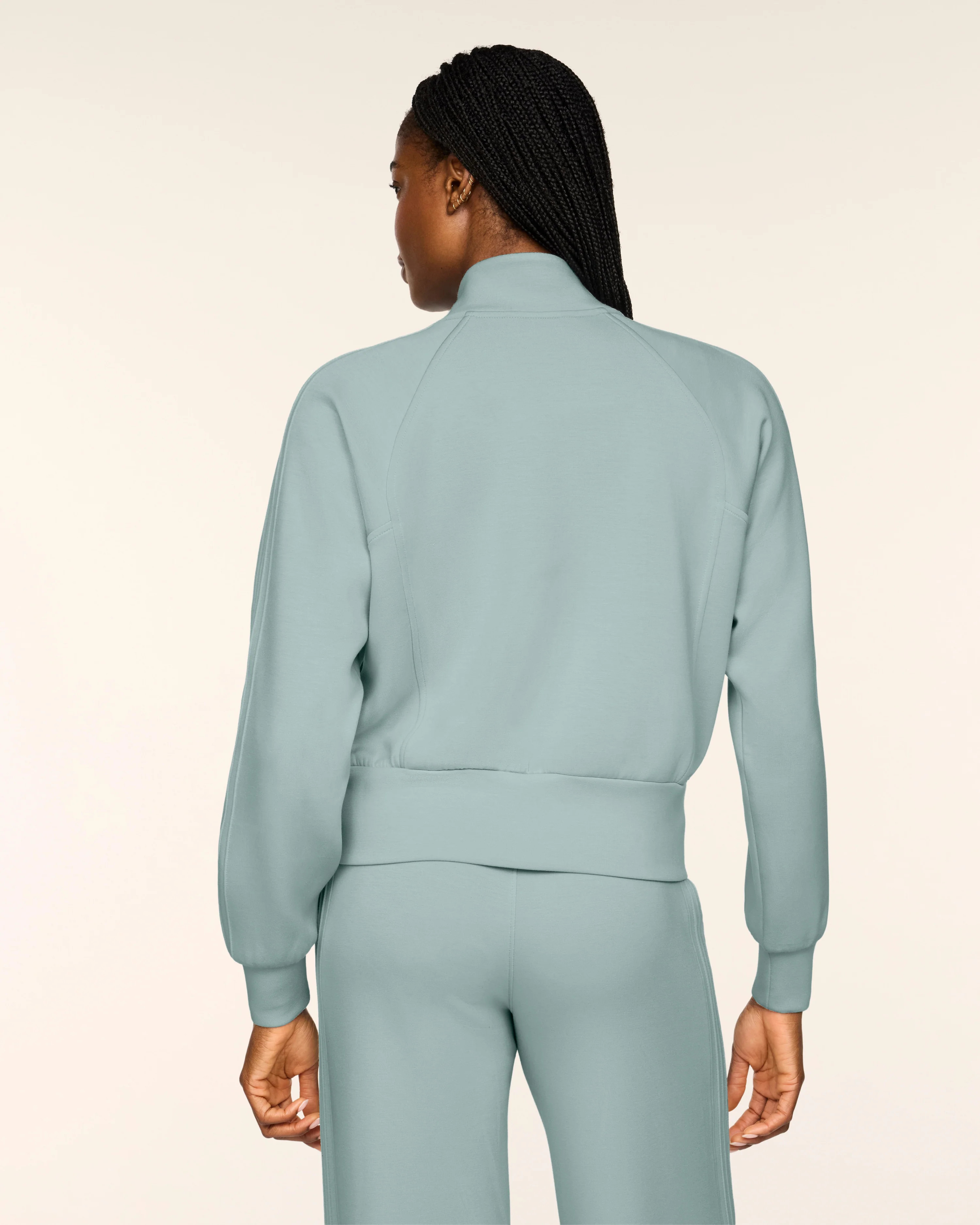 Pintuck Track Jacket | Spanx