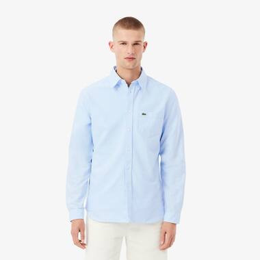 Men's Regular Fit Oxford Shirt | Lacoste (US)