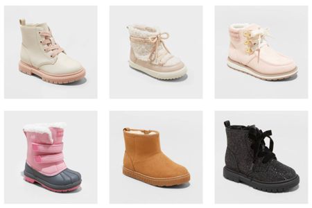 Target toddler boots are all on sale!  I have these all in my bag for sloane just need to narrow it down. They are all so cute!  

#LTKshoecrush #LTKsalealert #LTKkids