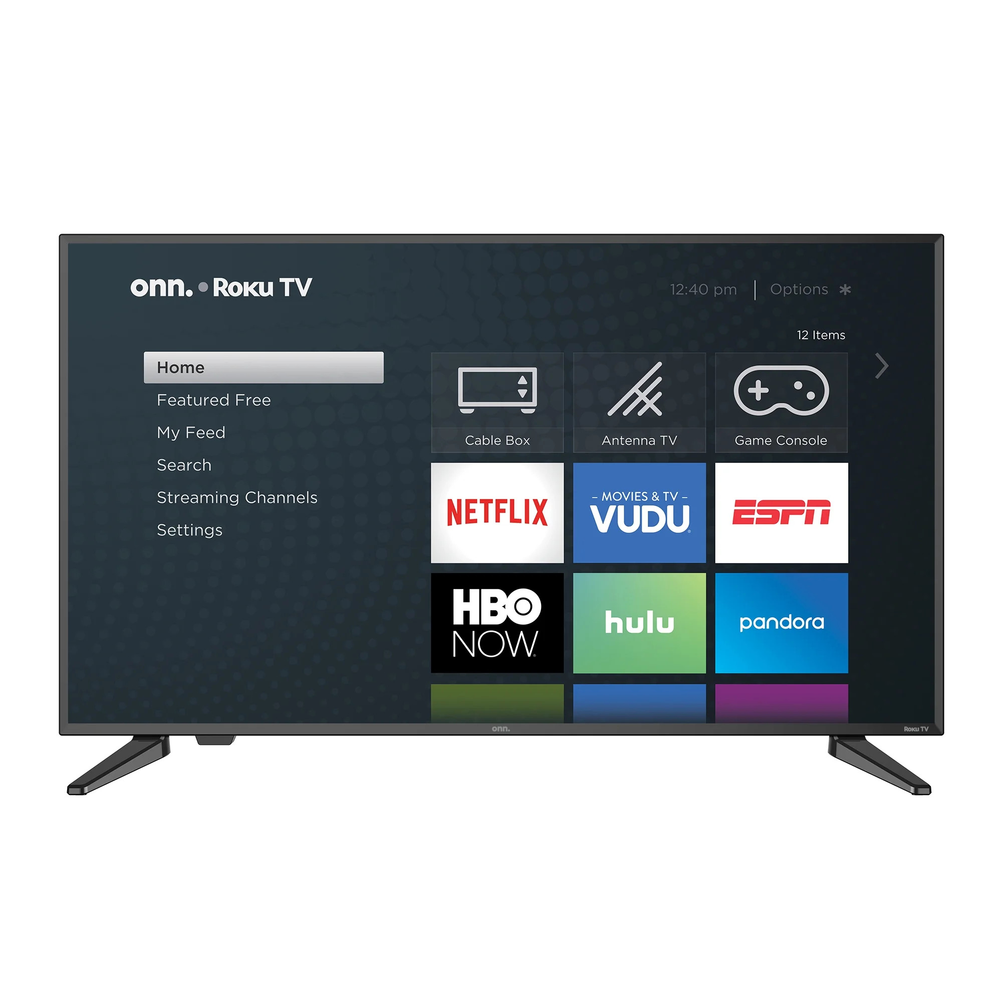 onn. 40" Class 1080p FHD Roku Smart LED TV (100005395) - Walmart.com | Walmart (US)