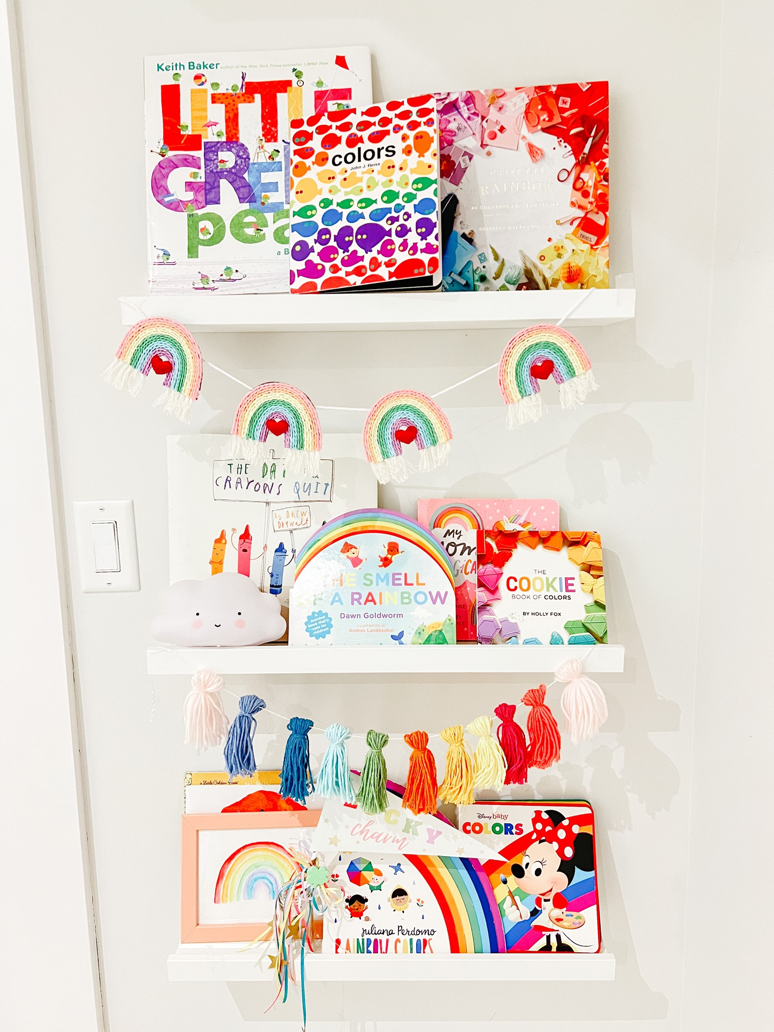 Rainbow book shelf 

#LTKkids #LTKhome