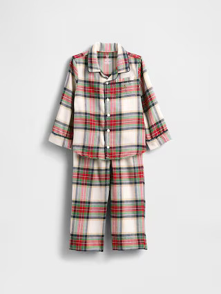 Baby & Toddler Recycled Flannel PJ Set | Gap (CA)