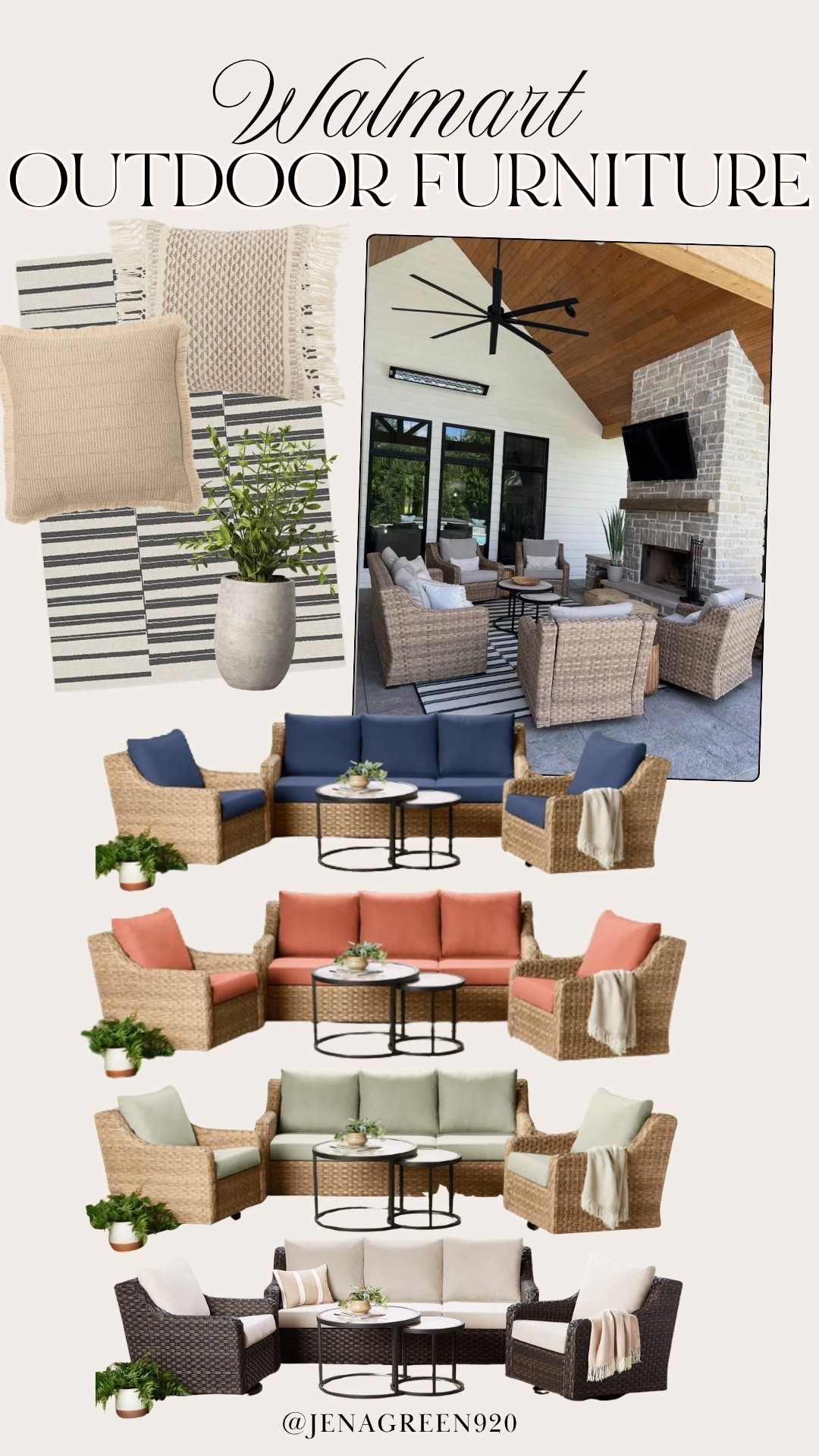 Walmart Outdoor Furniture | Patio Set | Outdoor Rug | Patio Decor

#LTKHome #LTKSeasonal