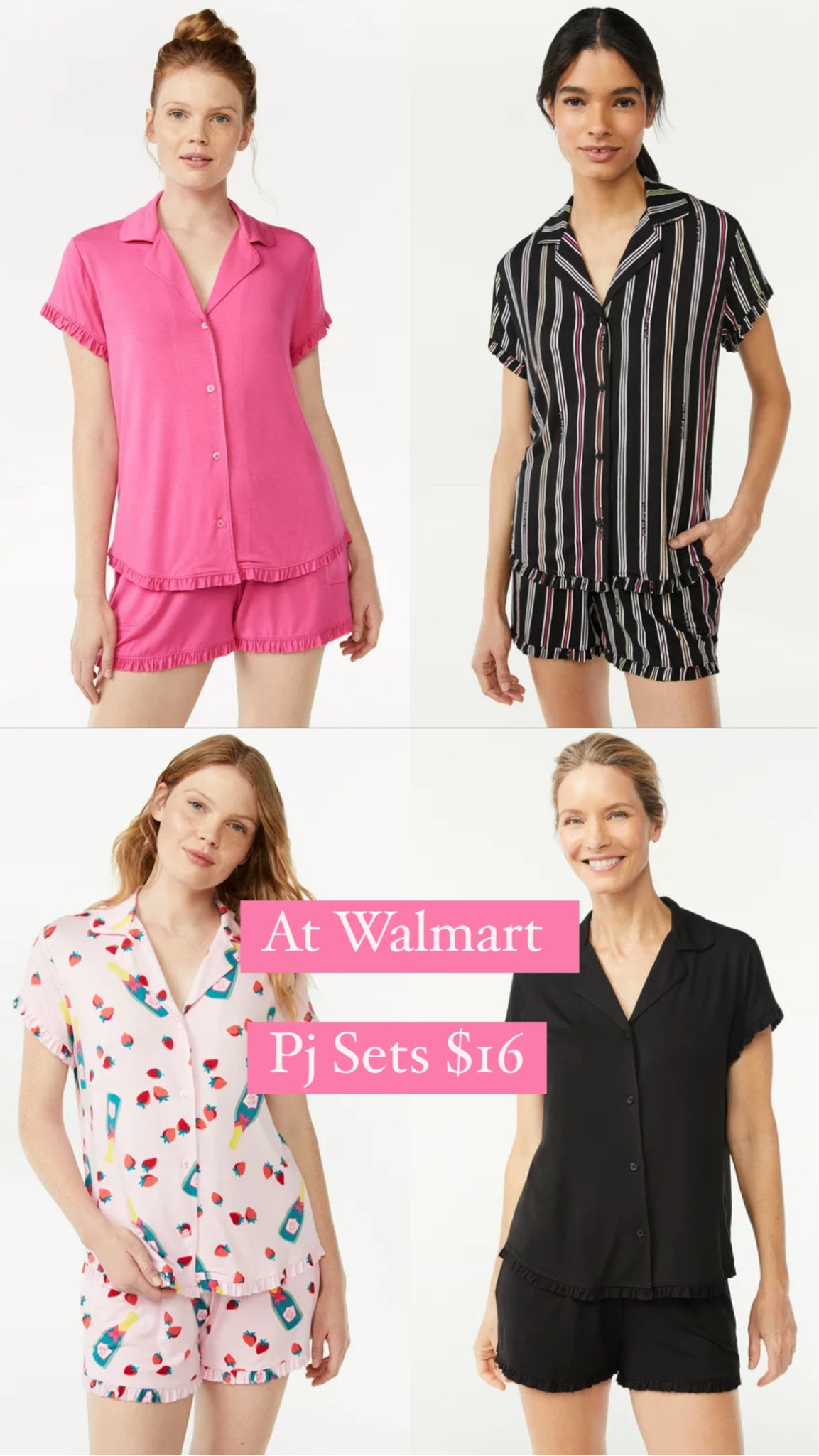 New pj sets at Walmart!
$16 

#LTKFind #LTKSeasonal