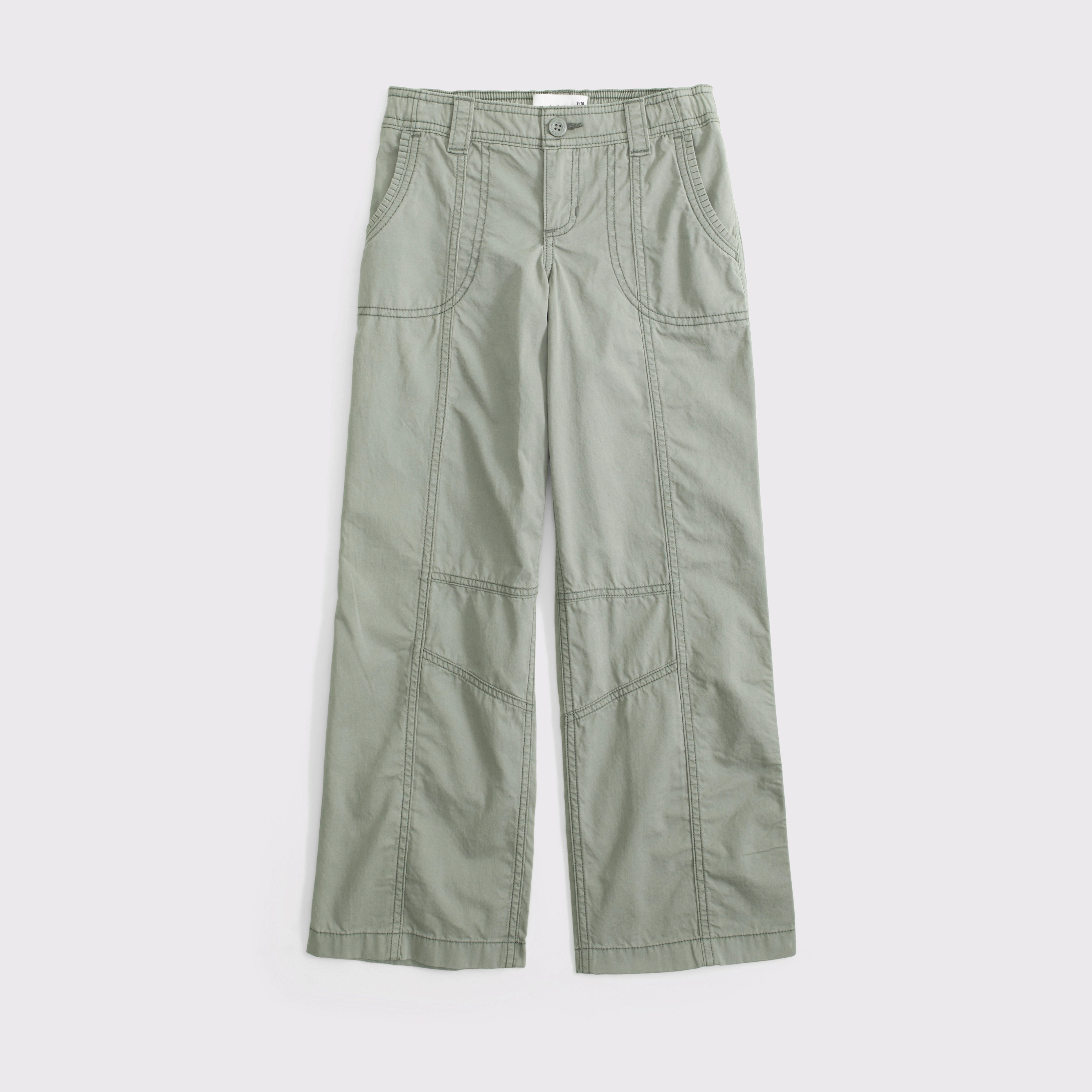 low rise baggy cargo pants | Abercrombie & Fitch (US)