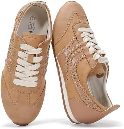 Project Cloud Leather Barefoot Shoes Women – Memory Foam Lace-Up Womens Sneakers – Lightweigh... | Amazon (US)