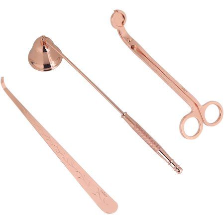 Candle Accessory Kit with Bell Snuffer Wick Trimmer and Dipper (3 Piece) | Walmart (US)