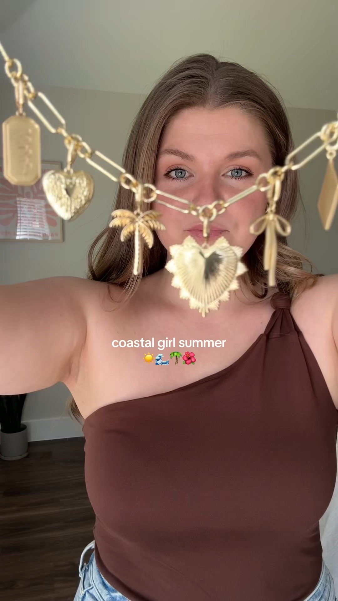 coastal charm necklace summer women’s accessories