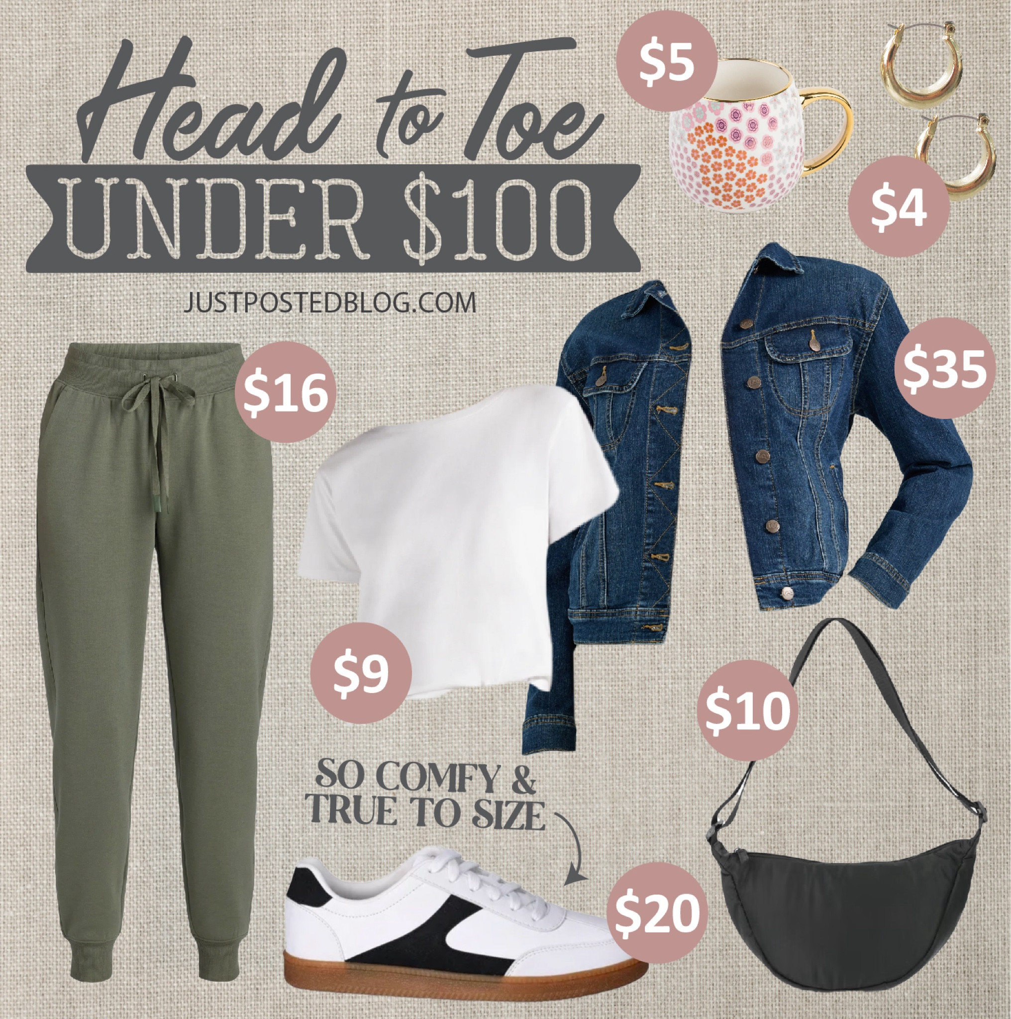 I love that this head to toe comfy and casual look includes seven items! 

#LTKFallSale #LTKShoeCrush #LTKFindsUnder100