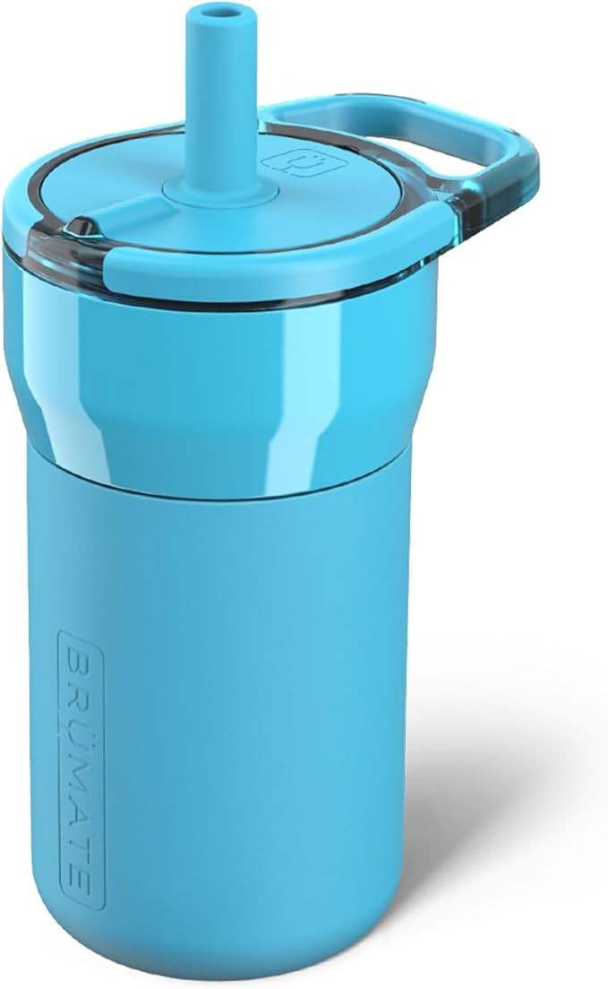 BrüMate Leap 12oz 100% Leakproof Kids Tumbler with Handle and Silicone Soft Straw | Durable Drop... | Amazon (US)