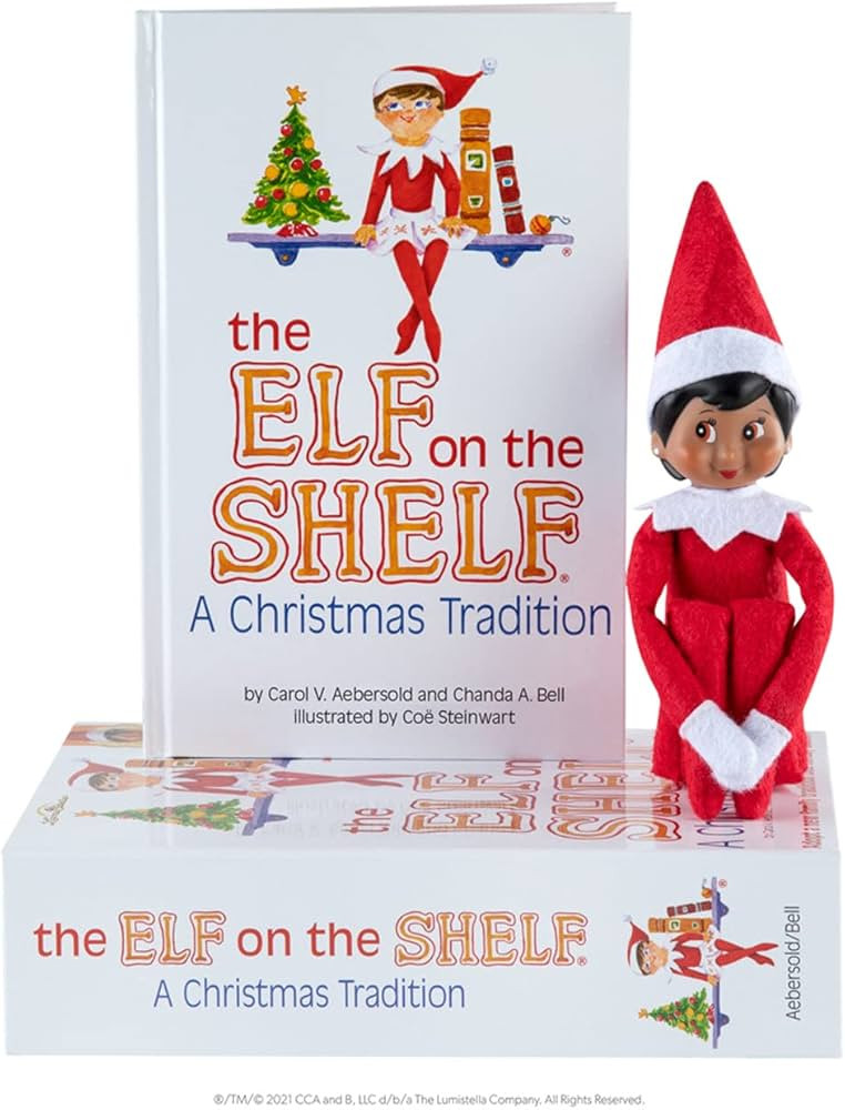 The Elf on the Shelf: A Christmas Tradition - Girl Scout Elf with Brown Eyes - Includes Artfully ... | Amazon (US)