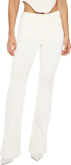 Good American Good Classic Light Compression Bootcut Jeans | Nordstrom | Nordstrom